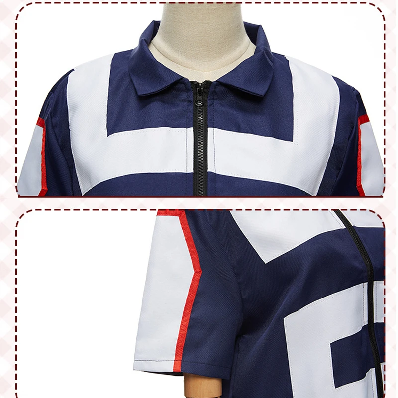 my hero academia boku no hero cosplay costume men women school uniform sport suit tshirt pants izuku midoriya todoroki shouto free global shipping