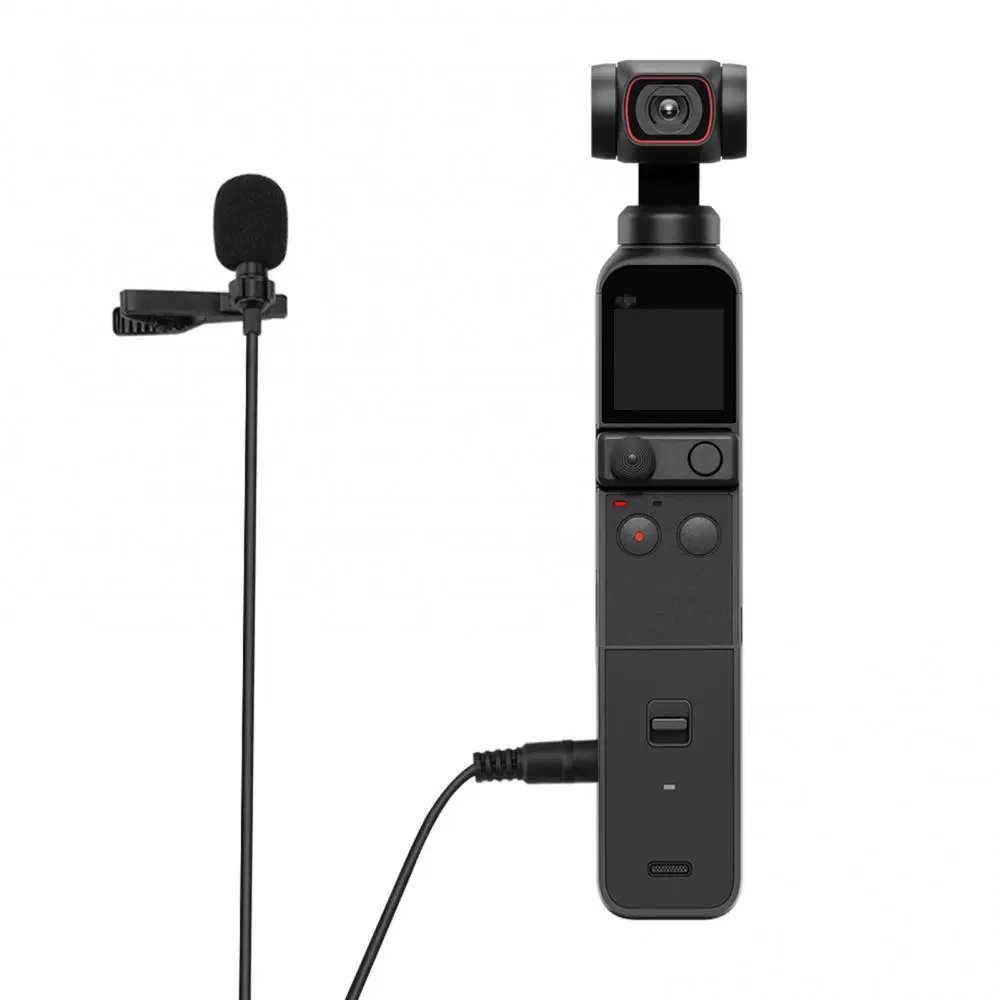 Подходит для карманного петличного микрофона DJI POCKET 2 Lingmo PTZ 3 5 мм аксессуары