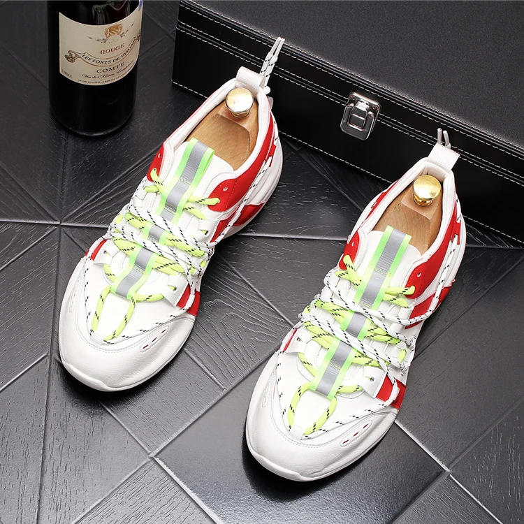 spesifikasi Sneakers Desainer Antik Baru Musim Semi 2020 Untuk Pria Sepatu Flat Kasual Nyaman Sepatu Mokasin Pernikahan Sol Tebal Pria