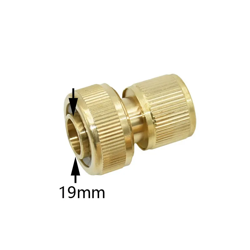 Латунный соединитель для садового крана 3/4 &quot быстрый шланга 20 мм переходник из