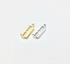 Крошечное лезвие для бритья Eruifa, из цинкового сплава, 20 шт., 7 х16 мм, подвески, ювелирные изделия, ожерелье ручной работы, 2 цвета