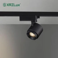 xrzlux led track light cob track lamp 10w rail lighting aluminum spot light fixtures for home kitchen clothing shop decoration
