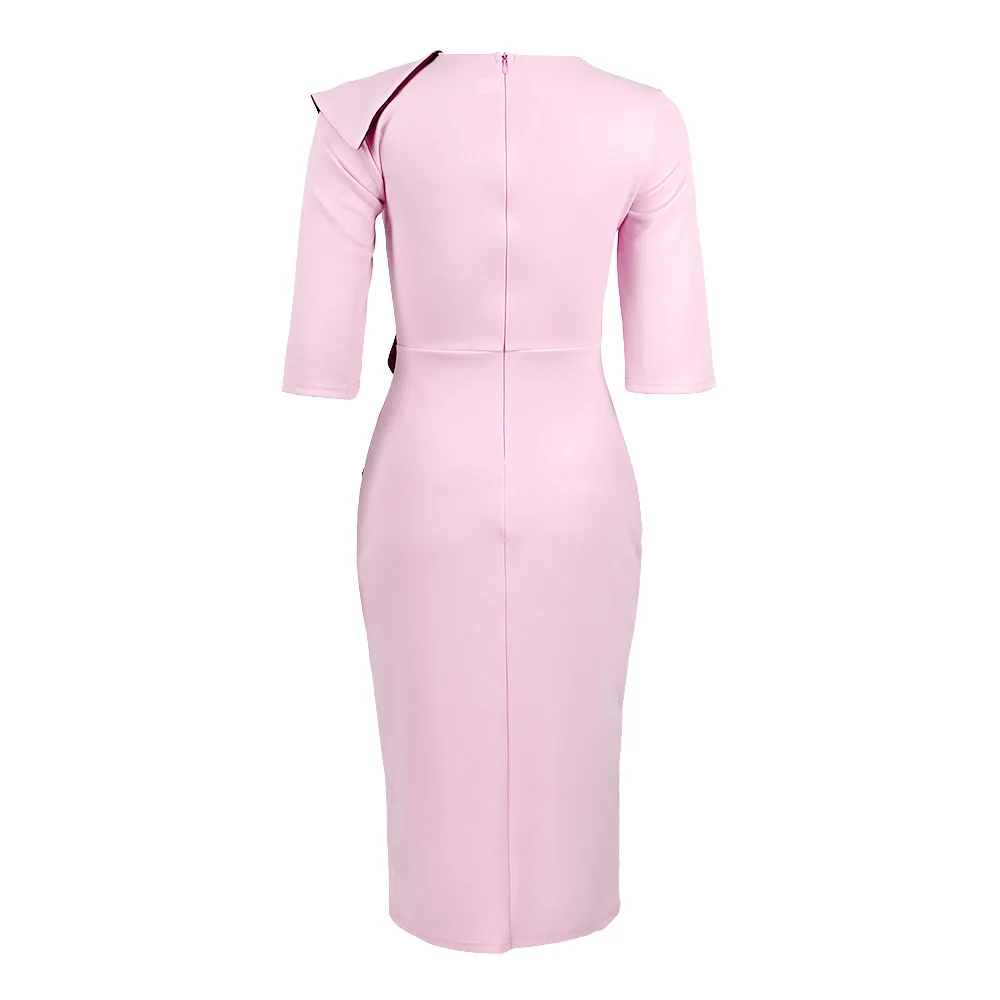 

Ruffle Sexy African Dress Women Stretch Slim Pencil Dresses Africa Clothing Bazin Grown Dashiki Party Night Club Vestidos Autumn