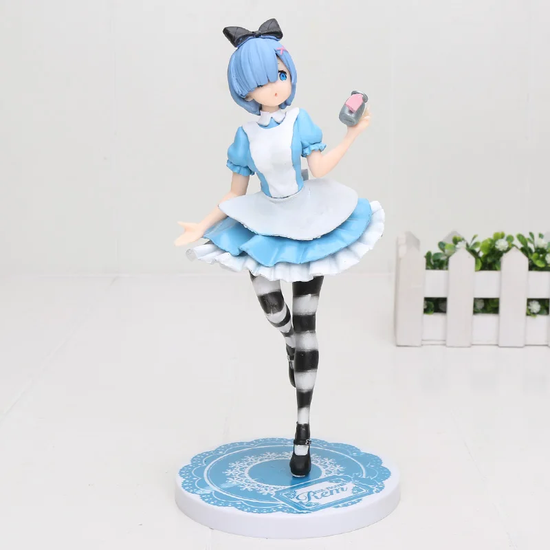 Фигурки из ПВХ Re Life in a different world from Zero Rem Ram настольные украшения экшн фигурки