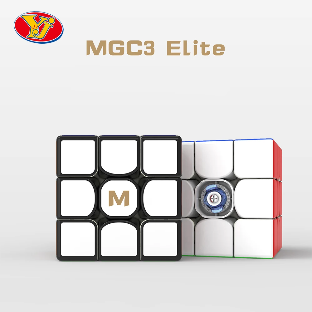 

YJ MGC 3x3x3 Elite Magnetic Speed Cube 3*3 V2 YongJun YuLong V2 M Game Stickers sticker Magic Cube Magico Puzzle baby kids toys