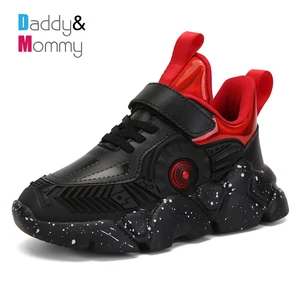 Waterproof Leather Running Kids Sneakers Sport Boys Casual Shoes for Girls Outdoor Walking Tennis Ch