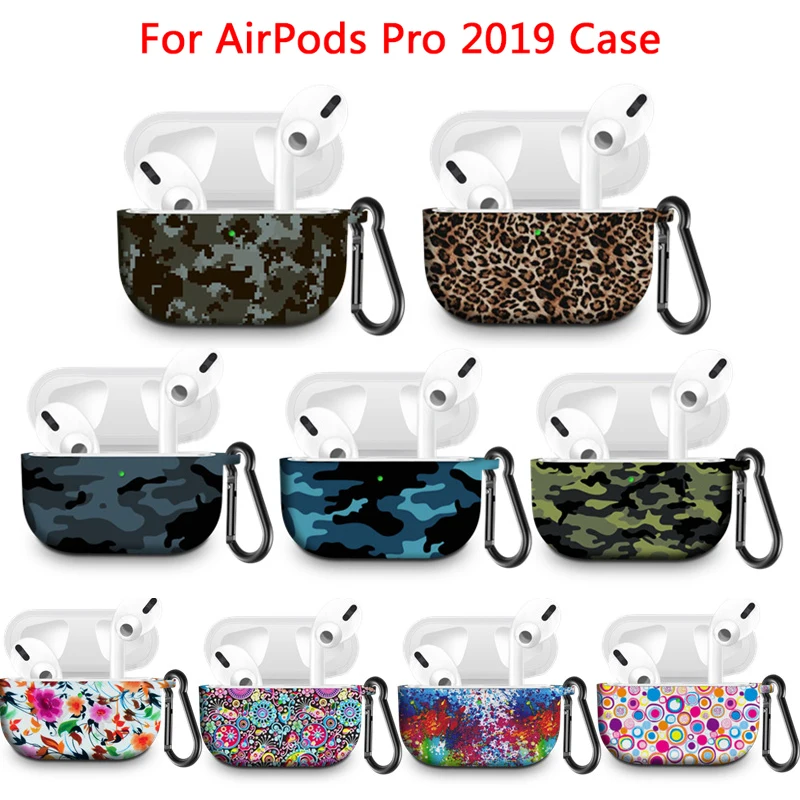 Чехол для AirPods Pro силиконовый чехол с полной защитой 360 градусов беспроводных