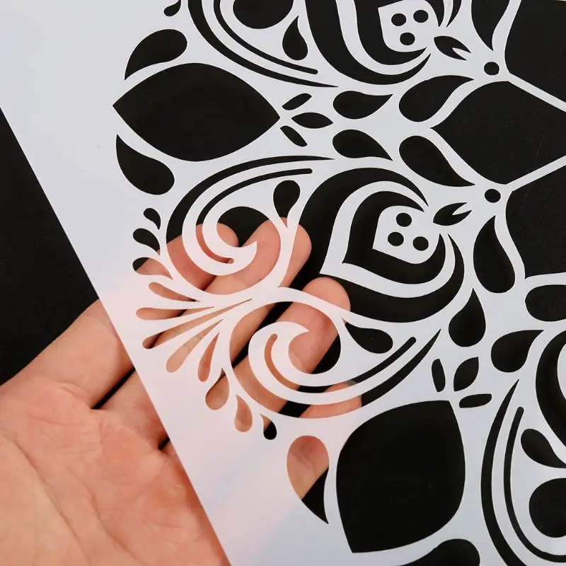 4 шт./компл. Мандала трафарет настенная живопись мебель для пола|Трафареты| |