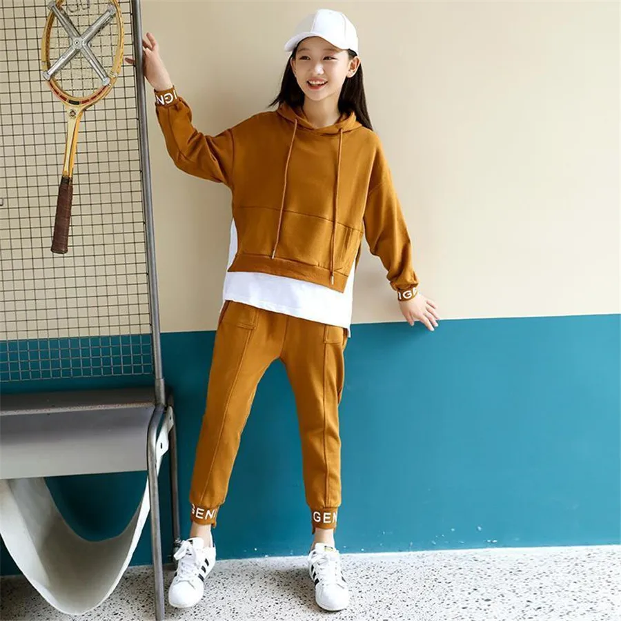 

Спортивный костюм с длинным рукавом для девочек 3-13 лет