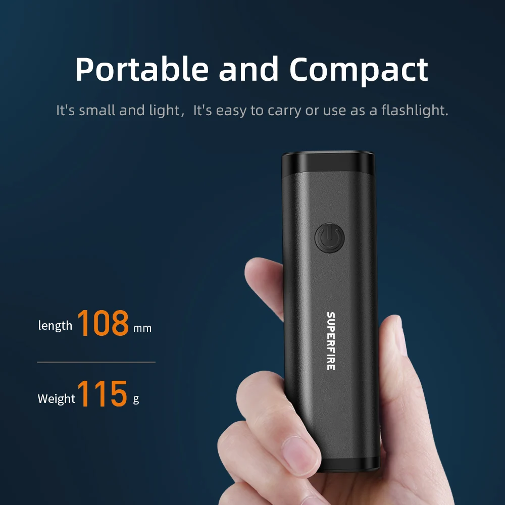Велосипедсветильник рь SUPERFIRE BL11 водонепроницаемый USB-зарядка светодиодный