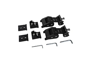Black-F Защелка капота замка украшение крышка двигателя защита для Jeep Wrangler JK 2007- автомобильные Внешние аксессуары черный 2 шт/1 комплект - Цвет: Black-F