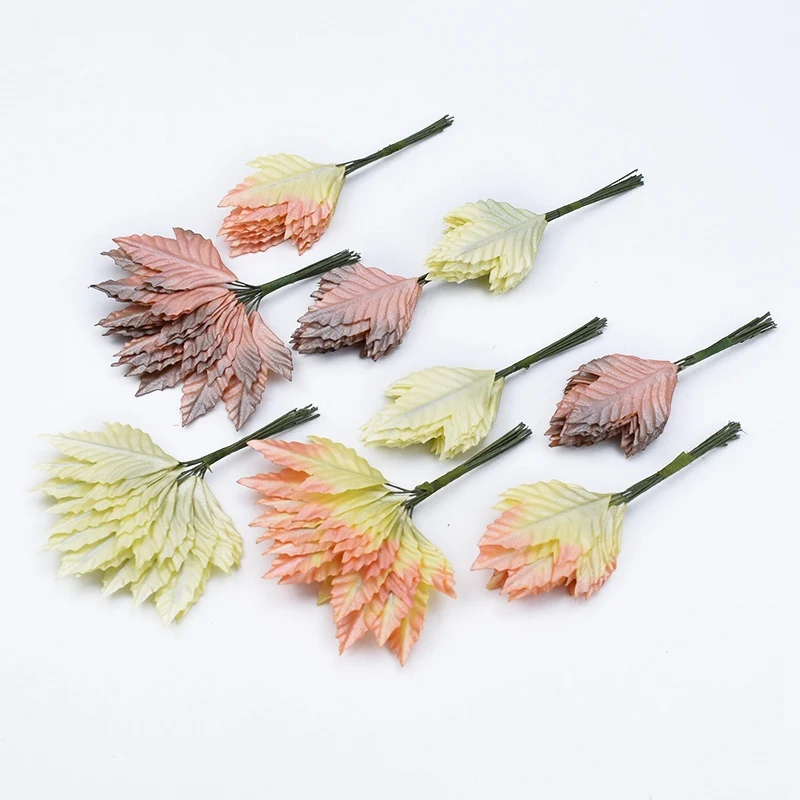 12 шт. рождественские украшения для дома гирлянда скрапбукинга Цветочная