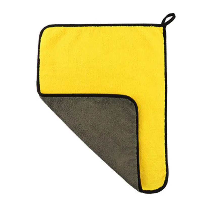 Автомойка из кораллового флиса для автомобиля эффективная супер впитывающая