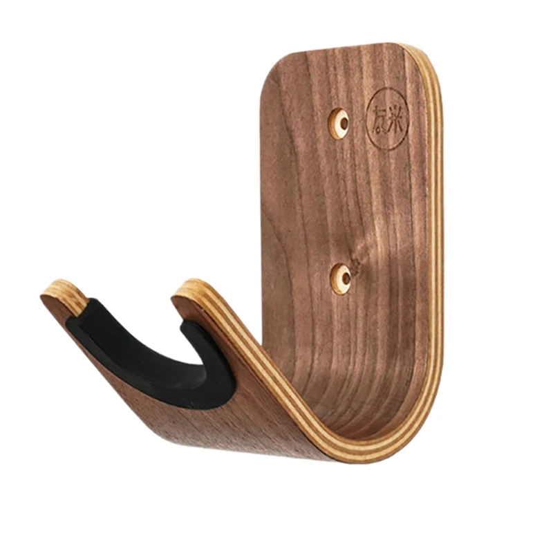 

Skateboard Wall Mount Wood Skateboard Hanger Holder Rack Display for Skateboards and Longboards Electric Guitar Ukulele
