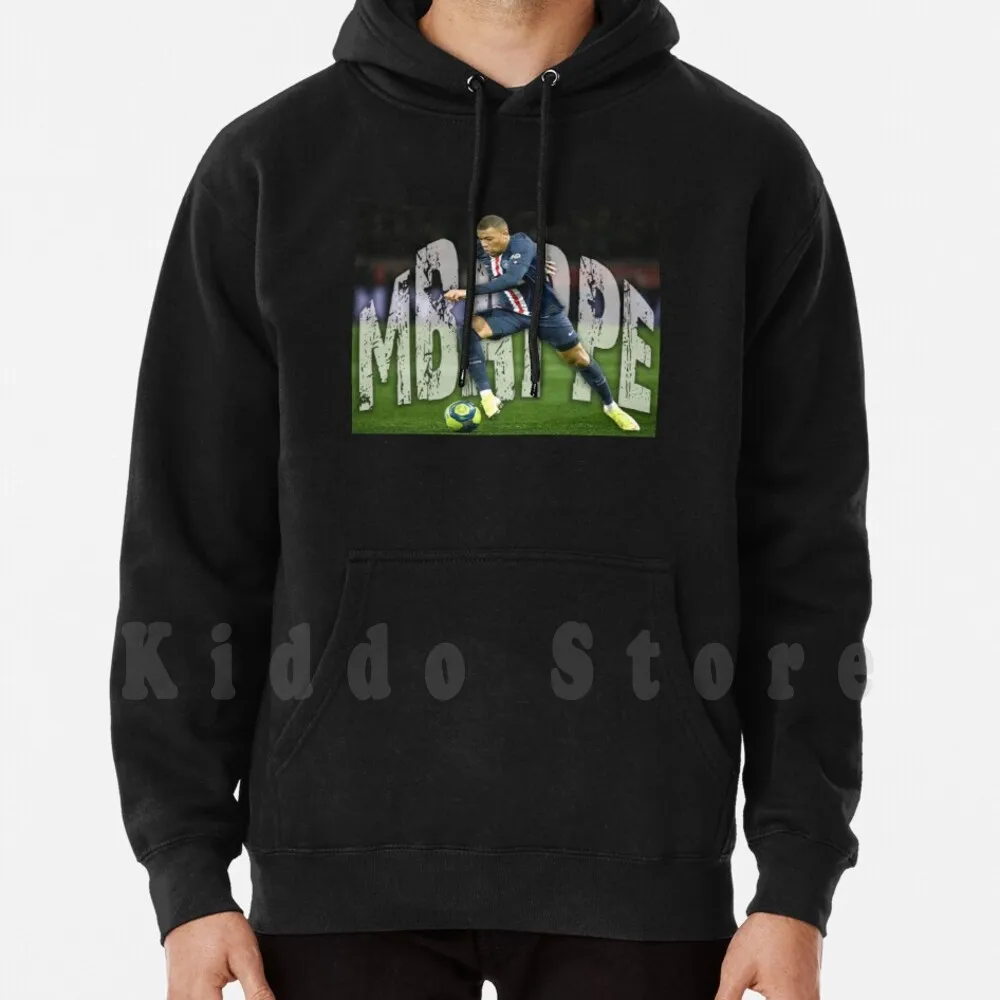 

Wallpaper And Illustration Kylian Art Classic Hoodies Long Sleeve Soccer Football Paris