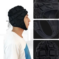 mens sport rugby football goalkeeper helmet head guard headguard adult soccer sports safety protective hat for child visor