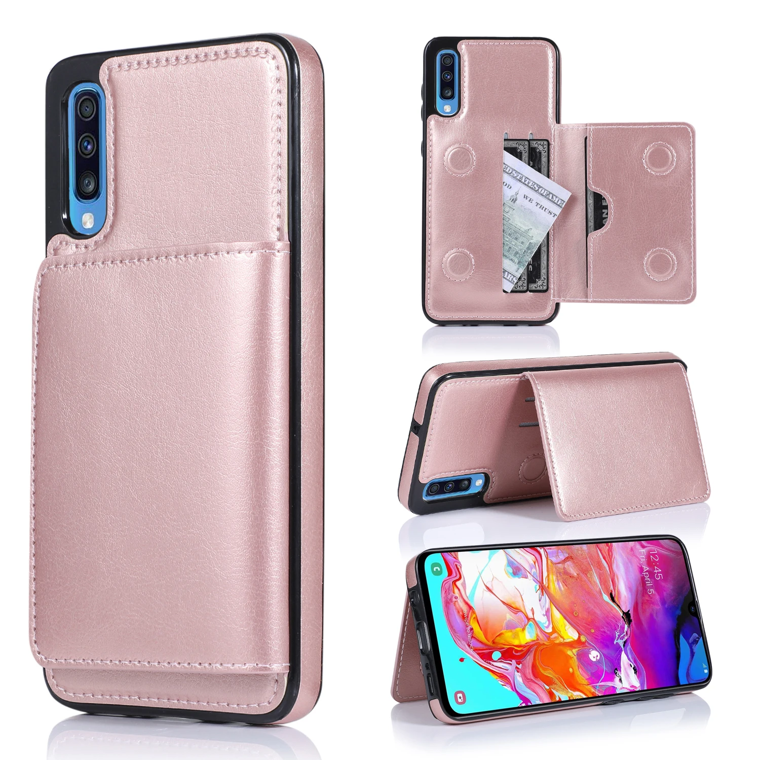 Ударопрочный гибридный защитный чехол накладка для Samsung Galaxy A10 A20 E S A30 A40 A50 A70 M10