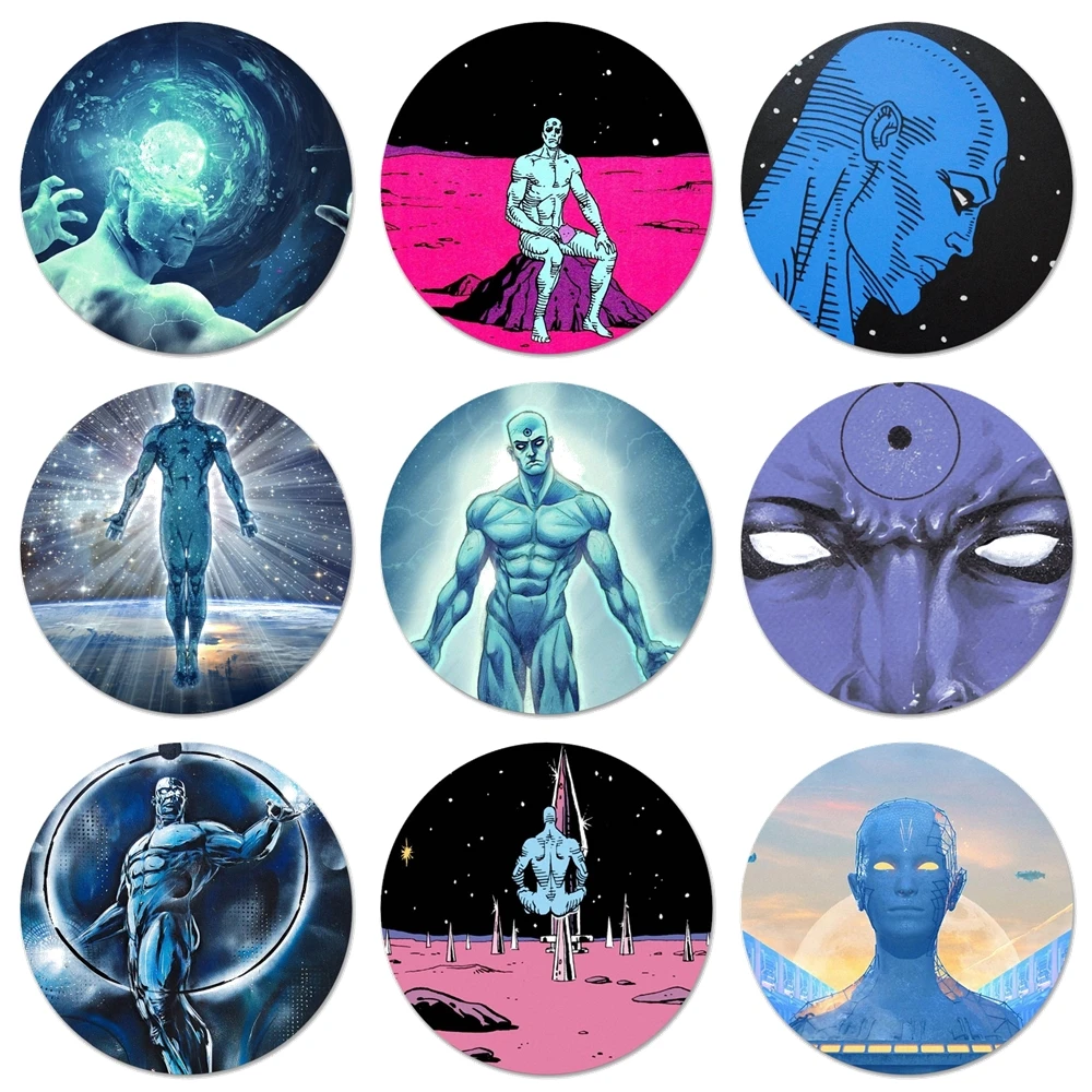 dr manhattan Icons Pins Badge Decoration Brooches Metal Badges For Backpack Decoration 58mm