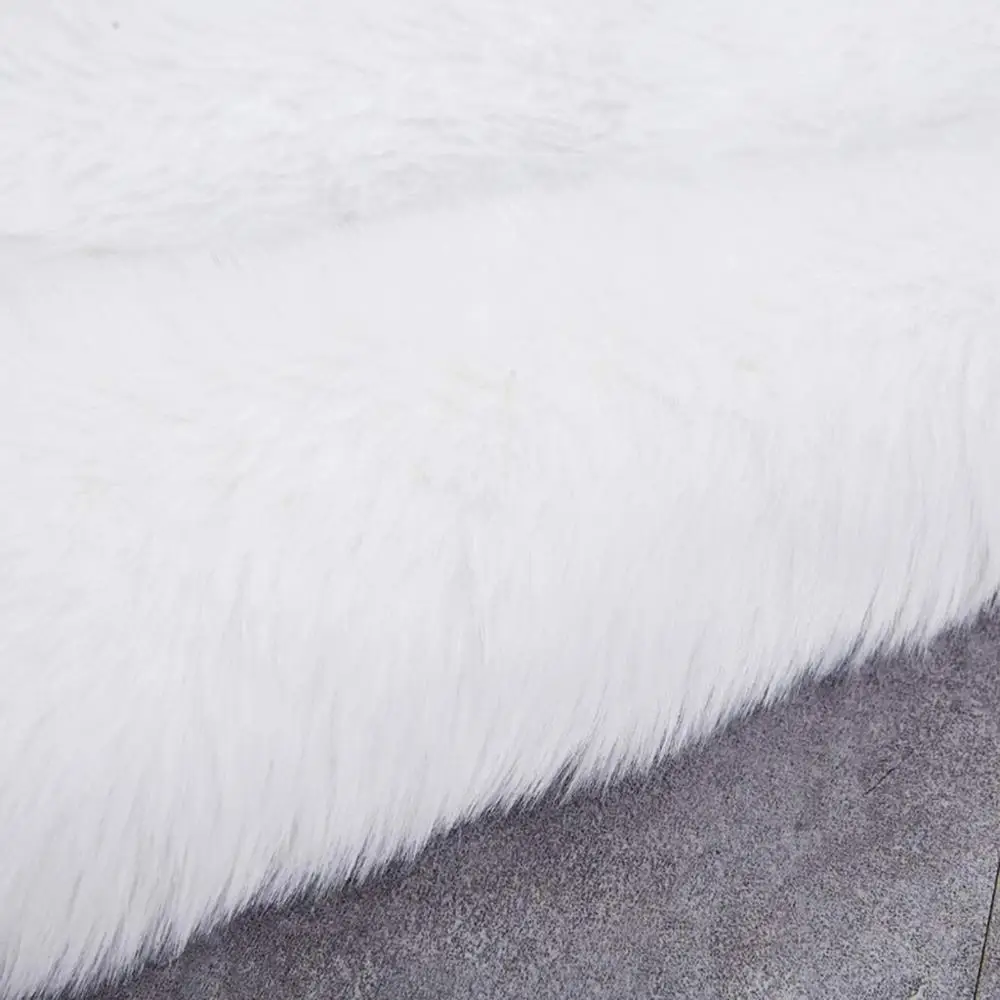 Белая плюшевая юбка с рождественской елкой мягкий меховой ковер для Счастливого