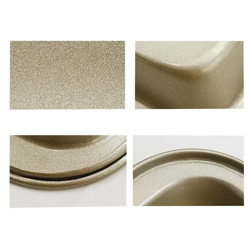 

Non-stick Rectangular Bread Cake Pan Baking Oven Tray Dish Mold Bakeware Kitchen Tools Cookie Pizza 2020 New Stainless Steel