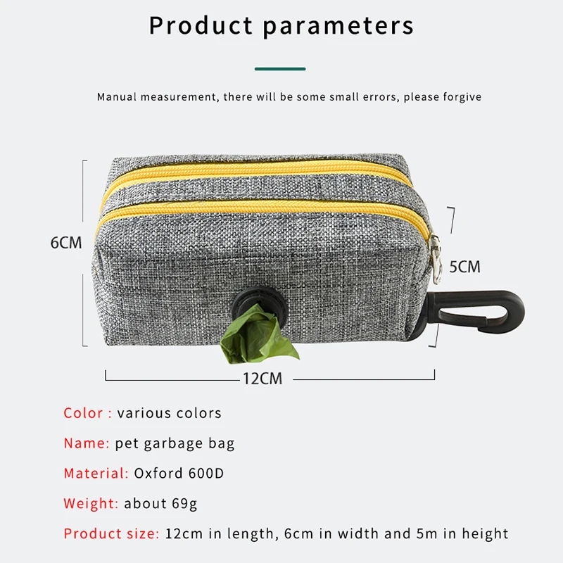 Pet Puppy Cat Pick Up Poop Bag Dispenser переносная сумка для собак держатель домашних животных