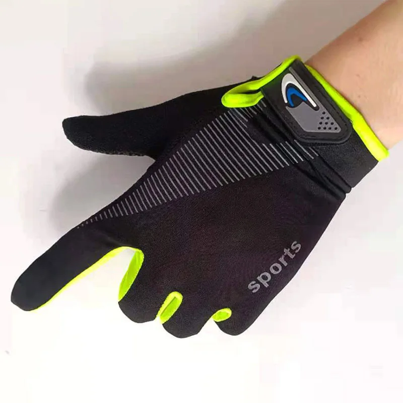 

Summer Sunscreen Cycling Gloves Men and Women Breathable Thin Outdoor Sports Mountaineering Driving Touch Screen Silicone Non-Sl