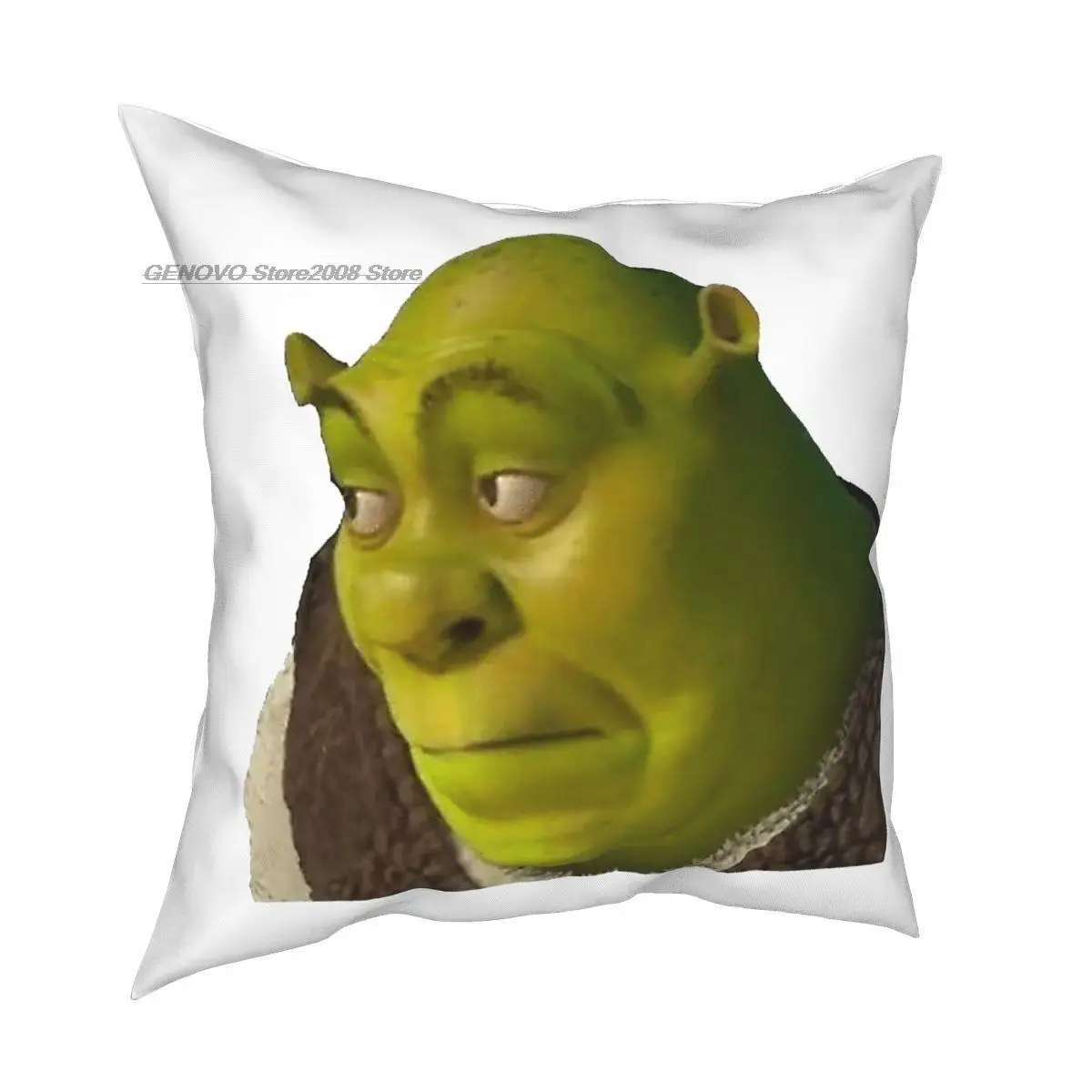 

Shrek Meme Platz Kissen Kreative zipper Dekorative für Hause Kissen Fall 18"