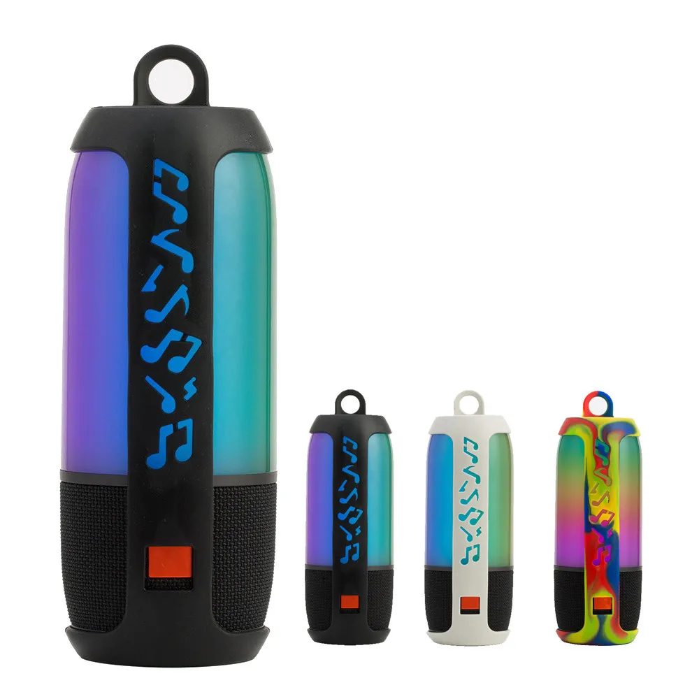 Чехол для уличной Bluetooth колонки с силиконовым карабином|Аксессуары аудиосистем| |