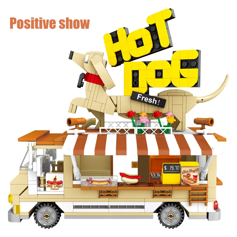 511 шт. Детский конструктор хот-дог | Игрушки и хобби