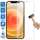 Защитное стекло для iPhone 11 12 Mini Pro Max, защита экрана, закаленное стекло для iPhone 7 8 Plus X XR XS Max, стеклянный чехол