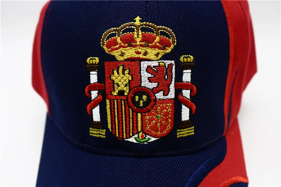 LIBERWOOD Brand hat Spain Espana Country Flag Baseball Cap Hats men female casual Sport Adjustable Cap Embroidered Spanish Gift