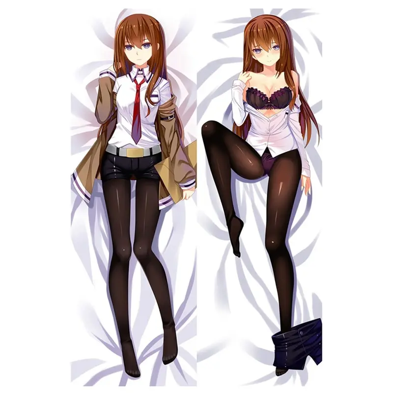 Популярный чехол для подушки аниме Steins ворота дакимакура сексуальной девушки 3D