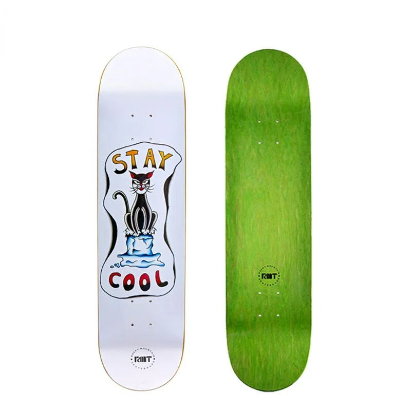 

Maple Wood Fashion Skateboard Double Rockers Deck Professional Skateboard For Adults Action Gyroroue Sports Equipment BS50BM