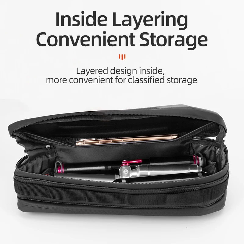 Велосипедная сумка ROCKBROS водонепроницаемая на двойной молнии|Сумки и корзины для