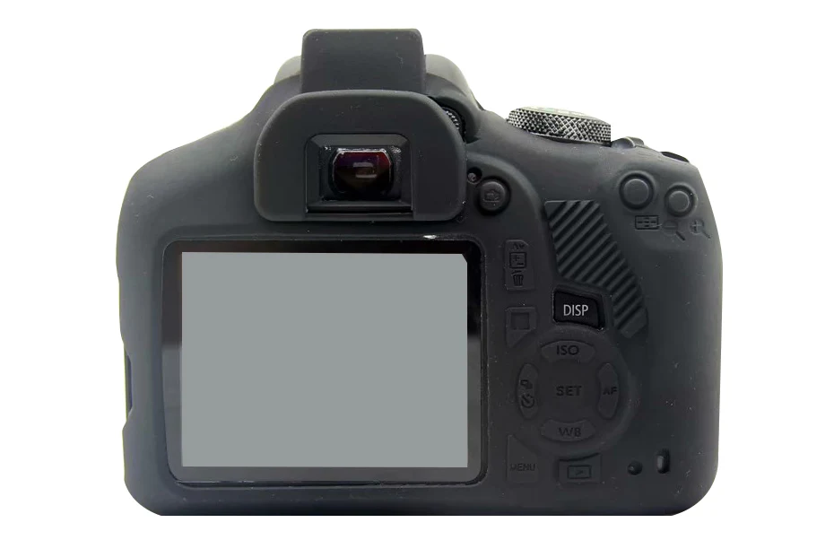 Сумки для камеры Canon EOS 1300D 1500D Мягкий силиконовый чехол цвет резиновый чехол для Canon EOS Rebel T6 Камера Сумка Открытие батареи