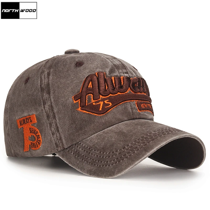 

NORTHWOOD Fashion Cotton Sun Hats Women Men Baseball Caps Casquette Homme Snapback Hip Hip Pattern Dad Hat Women's Summer Cap