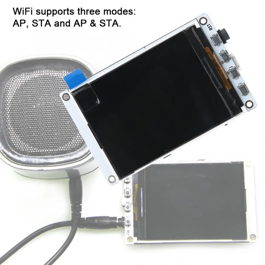 Музыкальные альбомы TTGO Tm 2 4 дюйма TFT PCM5102A TF карта ESP32 WiFi + Bluetooth модуль макетная