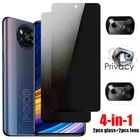 Антишпионское стекло для Xiaomi Redmi Note 10S 10 9 8 7 Pro 8A 8T 9A 9C, защитные пленки для экрана Poco X3 M3 M4 Pro NFC F3, защитное стекло