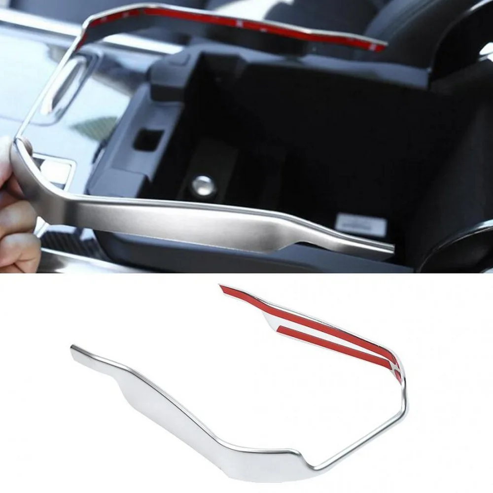 

ABS Chrome Armrest Box Trim Decorative Frame for Land Rover Range Rover Sport 2014 2015 2016 2017 car accessories