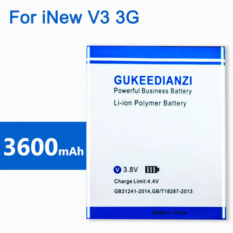 Для смартфона INew V3 3G HD355871AR / 355571PLV 3600 мА ч для смартфон сотовый телефон замена