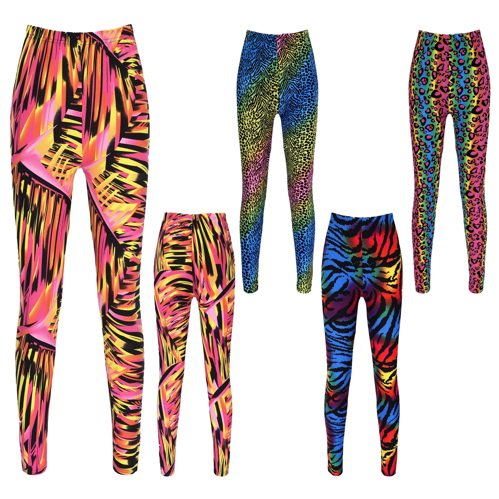 

Leopard Pants Joggers Women High Waist Pencil Pants Slim Fit Bottoms Girl Aesthetic Trousers Female Sweatpants for Workout Gym