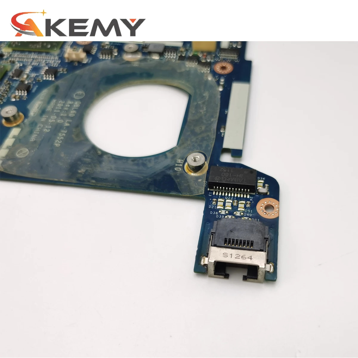 Asepcs usb плата + LA 7552P REV: 1 0 материнская для ноутбука For Asus K53TA K53TK K53T K53 тестовая