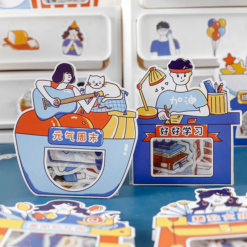 

40 шт., наклейки из серии «Keep Smile Forever»
