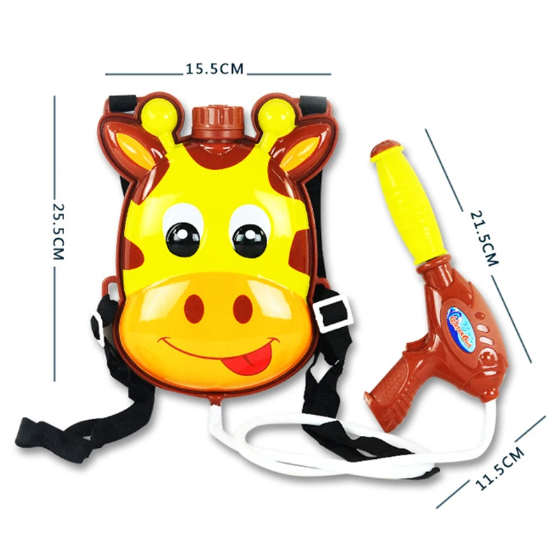 

New Children's Beach Toy Suit Backpack Water Gun Cartoon Large Air Pressure Water Gun Toys for Boys and Girls Vacation Best Gift