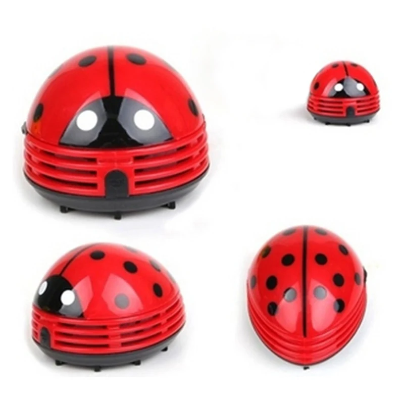 Настольный мини пылесос Божья коровка пылесборник для домашнего офиса|table tennis bat