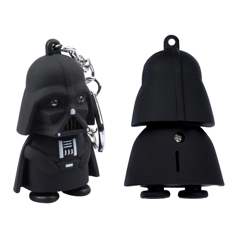 Небольшой светодиодный светильник вспышка портативный брелок черный рюкзак