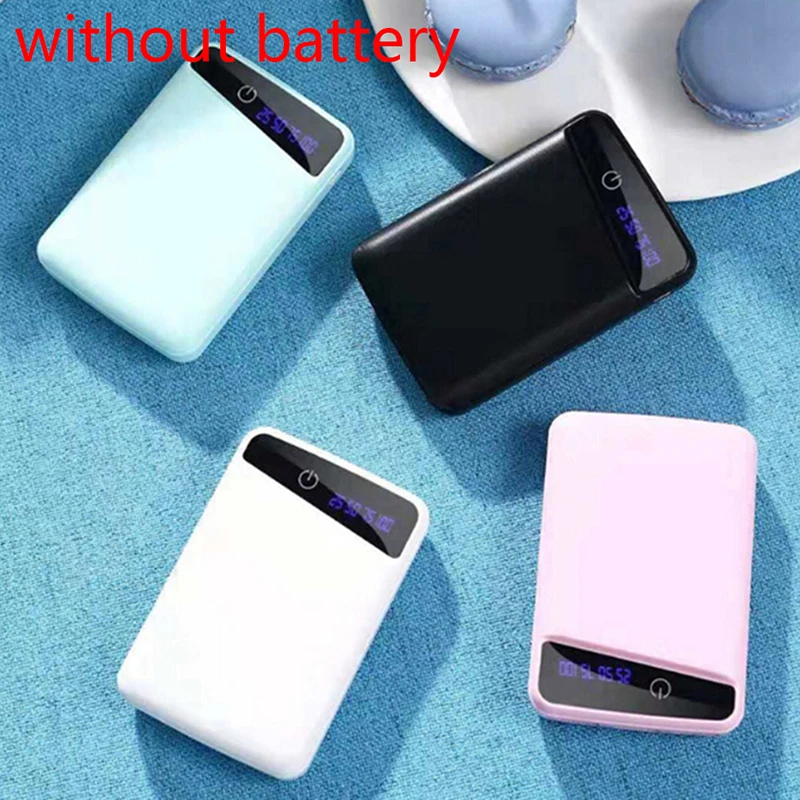 Горячая Распродажа чехол для внешнего аккумулятора 5 В 1 А 3 порта USB комплект