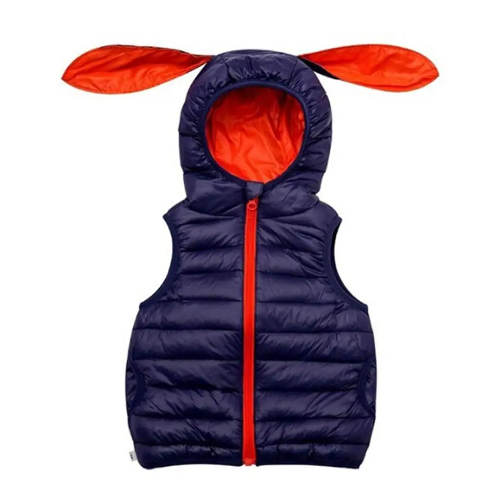 Детский жилет для маленьких девочек и мальчиков хлопковые жилеты на 90% пуху