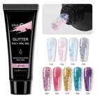 15 мл поли ногтей гель для наращивания ногтей пальцев быстрая строительный гель 10 Цвета Polygels накладные Акрил Гель-лак для ногтей гель для наращивания полигель для ногтей для ногтей