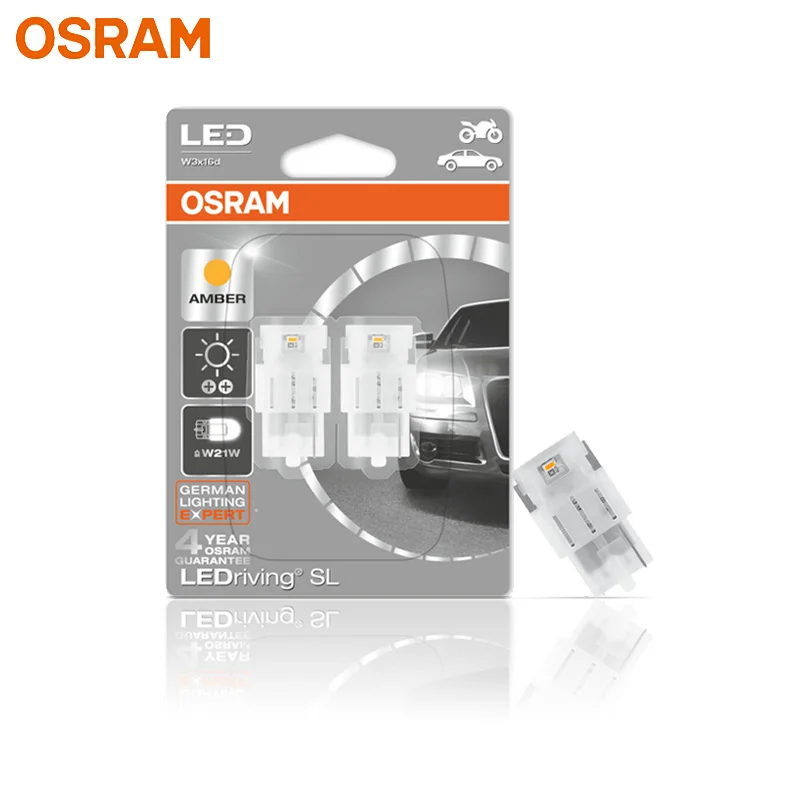 Лампа Ксеноновая OSRAM СВЕТОДИОДНЫЙ T20 W21W 7440 сигнальный светильник светодиодный
